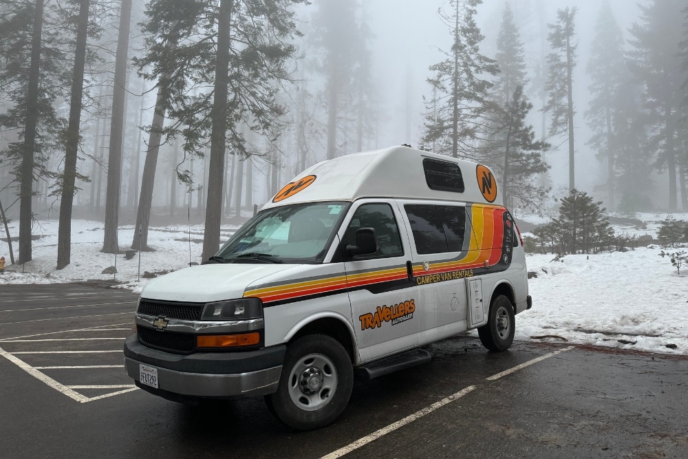 Van Life Guide to Winter Road Trips in a Campervan