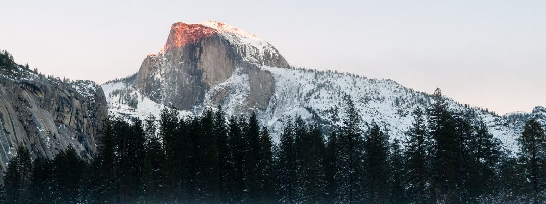 Half dome, in Yosemite national park