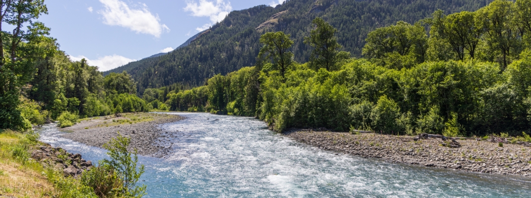 Elwha River Olympic National Park Washington State 