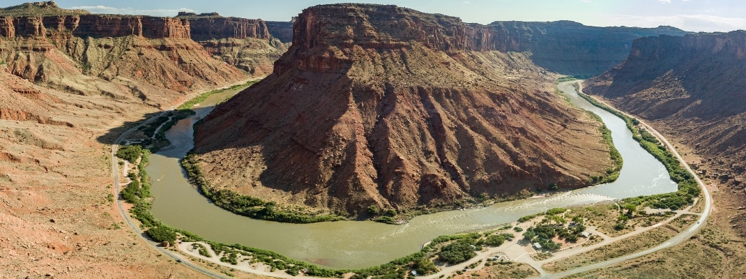 Big Bend in the Colorado River near Moab, Utah 