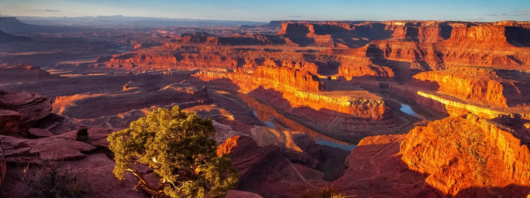 Morning Light over Dead Horse Point State Park