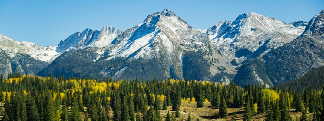 Colorado Rocky Mountains in the Fall