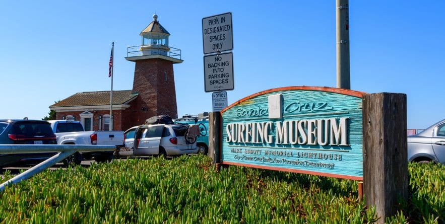 Santa Cruz Surfing Museum & Mitchell’s Cove Beach