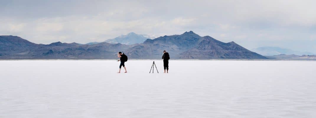 The Bonneville Salt Flats