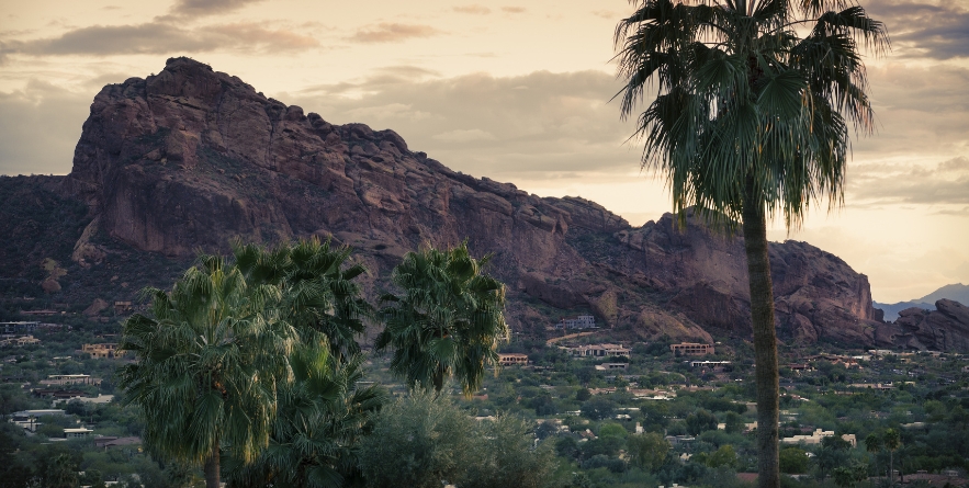 Camelback Mountain, valley canyon resort destination area