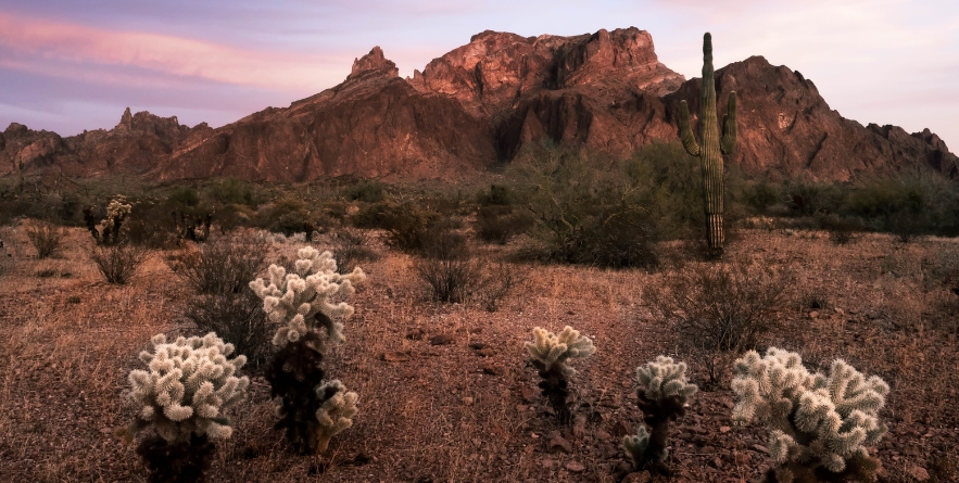 Kofa Wildlife Refuge Evening Sky