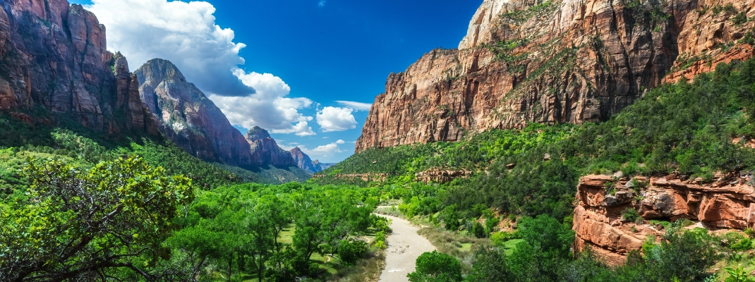 narrow in Zion National park, Utah