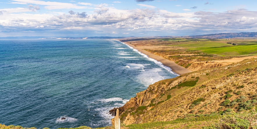 Point Reyes National Seashore in California.