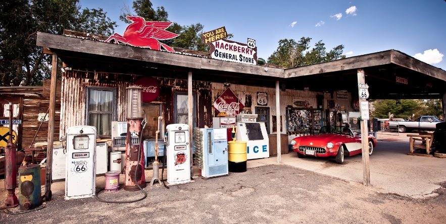 Hackberry General Store is a popular museum of old Route 66