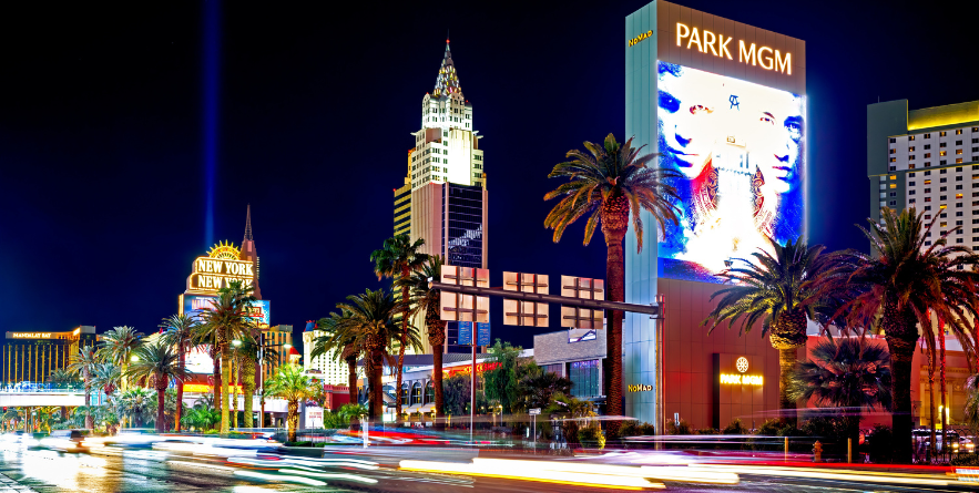 Las Vegas Strip at night