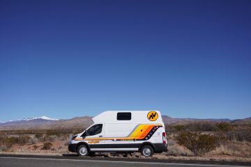 Hi5 Campervan on road