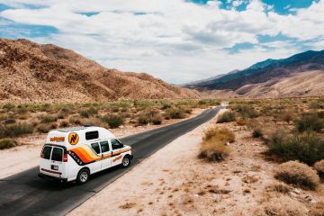 Kuga Campervan on road