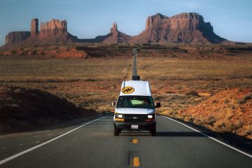 Kuga Campervan on road