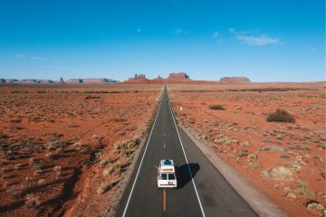 Kuga Campervan on road