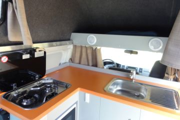 Kuga Campervan - Kitchen