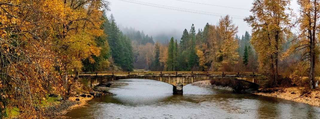 Cle Elum River in Washington